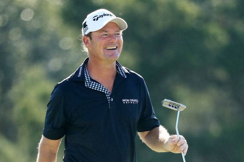 Past PGA Tour winner takes first place in mini-tour event, earns $5,000 check