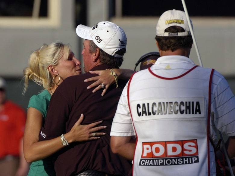 Mark Calcavecchia once signed a scorecard with an expletive, then won the tournament