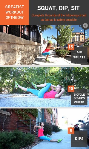 Greatist Workout of the Day: Monday, March 2nd