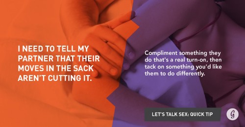 How to Make Any Sex-Related Convo Way Less Awkward