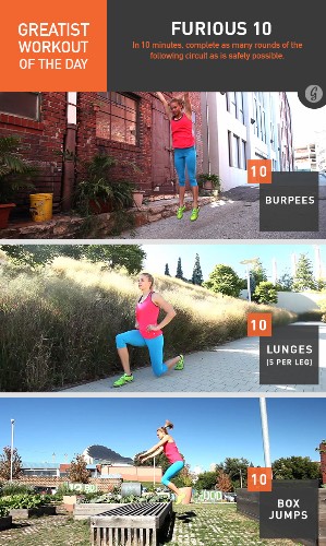 Greatist Workout of the Day: Monday, February 2nd