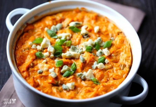 This Healthier Buffalo Chicken Dip Is So Good, We Eat It by the Spoonful