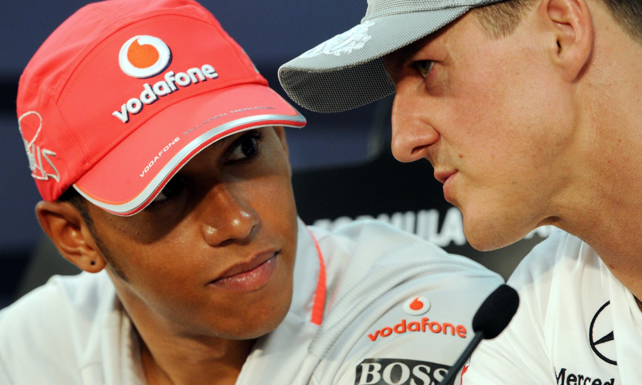 What sets Lewis Hamilton apart from Schumacher is personal development