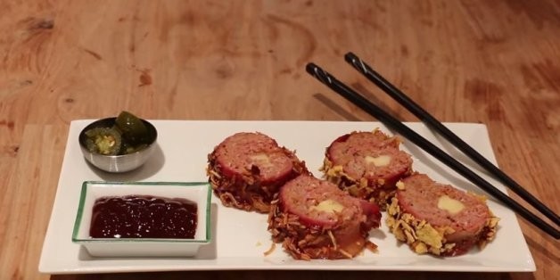 Attention Carnivores: Meat 'Sushi' Wrapped In Bacon Can Be Yours | HuffPost Life