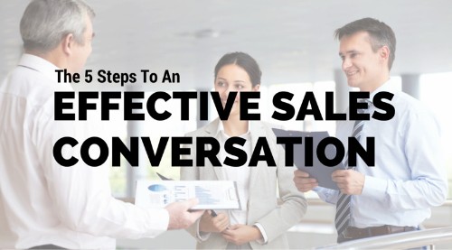 The 5 Steps To An Effective Sales Conversation