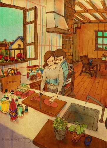 Artist's Illustrations Remind Us Love Is The Little Things