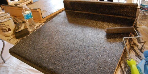 'Paint-Your-Own Granite' Is A Thing, And Apparently It Actually Works | HuffPost Life
