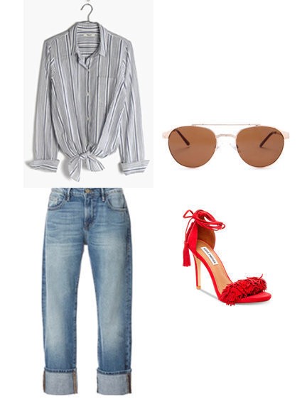 How To Wear Your Boyfriends Jeans All Week Long