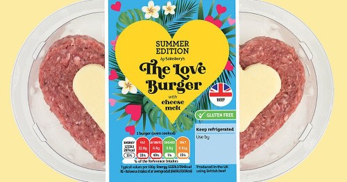 Sainsbury's Is Selling A 'Love Burger' – What Could Be More Romantic?