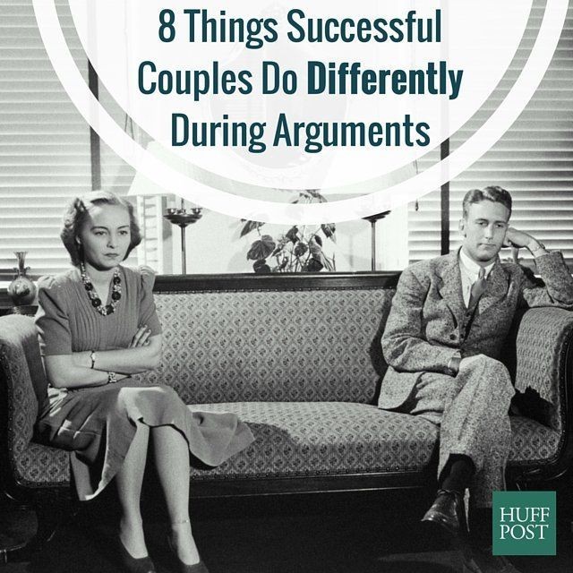All Couples Fight. Here's How Successful Couples Do It Differently. | HuffPost Life