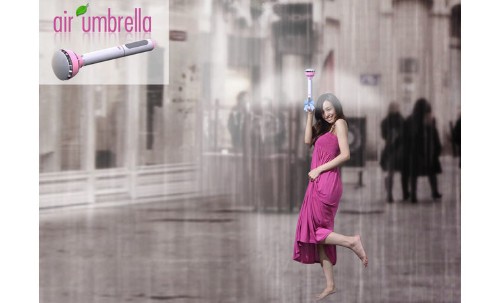 「見えない傘」 Air Umbrella が出資募集中。空気で雨を吹き飛ばし、濡れない空間を生成 | HuffPost Japan