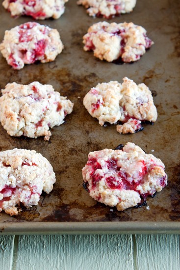 Valentine's Day Strawberry Shortcake Cookies