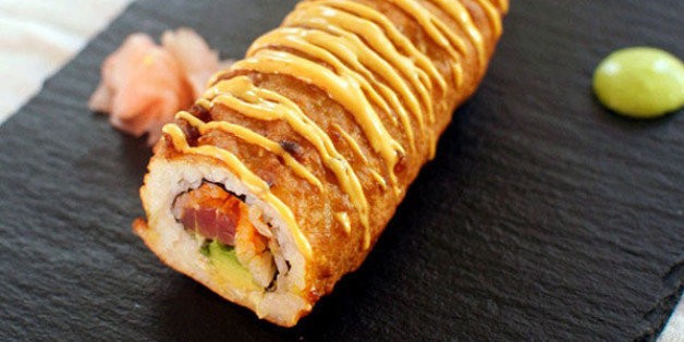 The Spicy Tuna Roll Corn Dog Is What America Does With Sushi | HuffPost Life