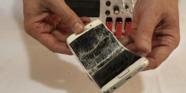 Samsung's Galaxy S6 Edge Bends Under The Same Pressure As The iPhone 6 Plus