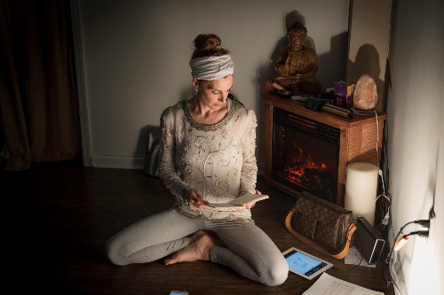 Yoga and Louis Vuitton