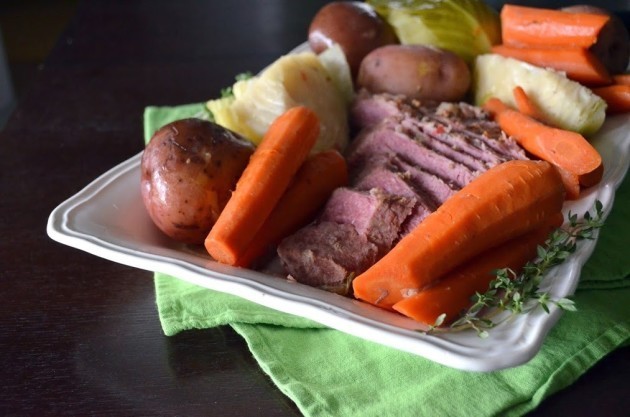 Slow Cooker Corned Beef and Cabbage for an Amazing St. Patrick's Day!