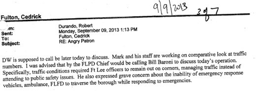 Days Of Chaos In Fort Lee During Chris Christie Administration's Traffic Experiment