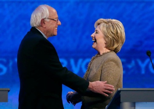 Bernie Sanders Wants Donald Trump To Know He Also Went To The Bathroom