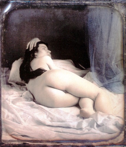 Hand-Painted Daguerreotypes From The 1850s Capture The Color Of Nudity