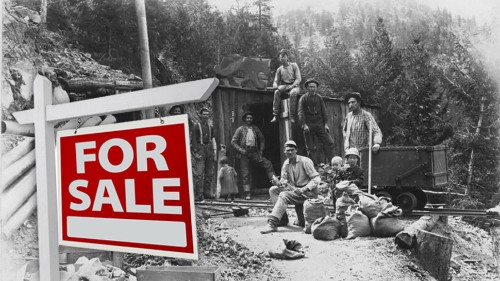 Now's Your Chance to Own an Entire Gold Mining Ghost Town