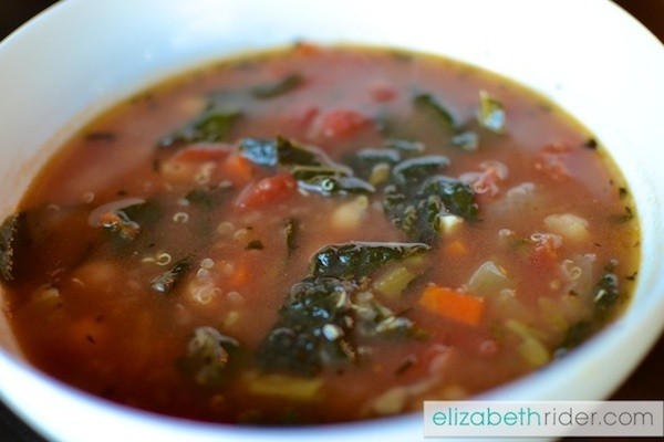 Stay Warm and Healthy With Kale and Quinoa Minestrone Soup