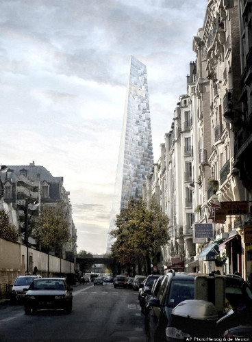 Paris' New Tower Is A Massive Glass Pyramid From The Future