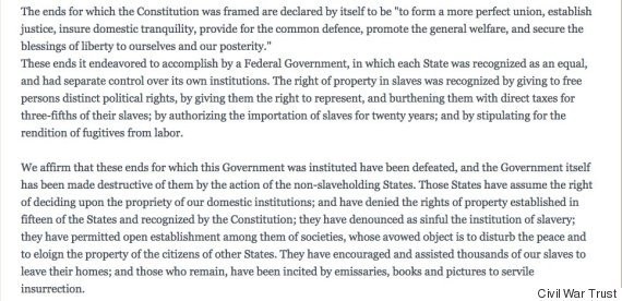 The Civil War Was About Slavery. Confederate Leaders Were Totally Clear On This.