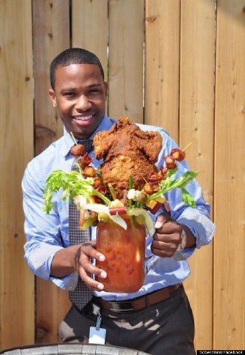 The 'Chicken Fried Bloody Beast' Is A $50 Bloody Mary With A Whole Fried Chicken
