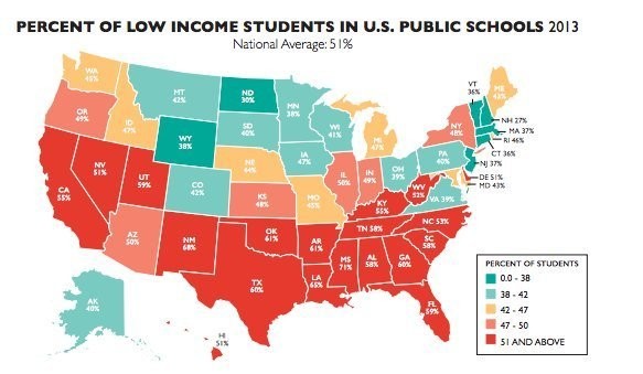 More Than Half Of American Public Schoolchildren Now Live In Poverty: Study