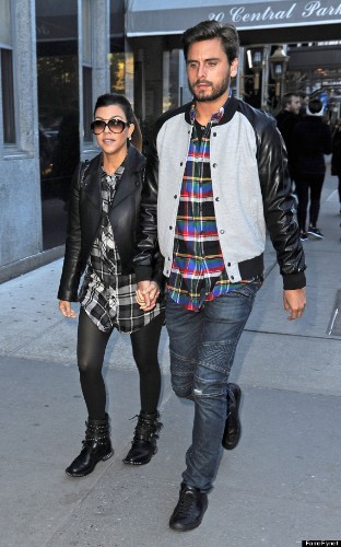Kourtney Kardashian And Scott Disick Hold Hands In NYC