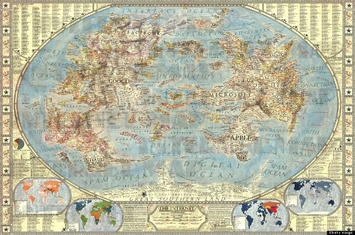 Where Would You Live On This Amazing Map Of The Internet?