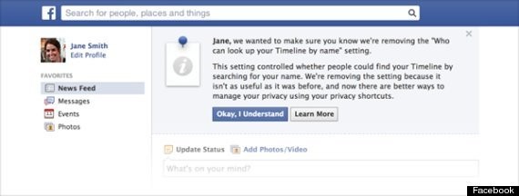 Facebook Is Making It Impossible To Hide In Search