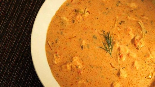 Salmon bisque and 15 additional soup recipes to warm you up tonight