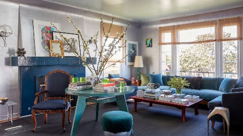 You might need sunglasses for this stunning design trend: Metallic wallcoverings - Los Angeles Times