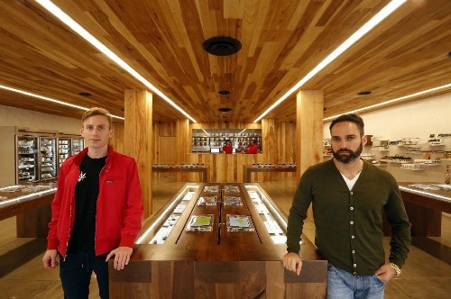 Marijuana shops are trying to look like the Apple store