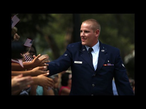 France train attack hero Spencer Stone recovering after stabbing in Sacramento