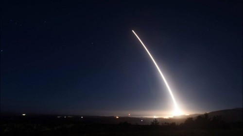 U.S. Air Force to launch test missile off Central California coast - Los Angeles Times
