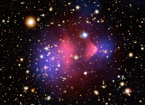 What a cluster: When dark matter collides, things get weird - Los Angeles Times