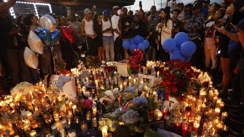 Several injured as Nipsey Hussle vigil ends abruptly after stampede of people