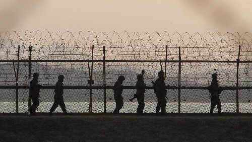South Korean troops shoot, kill man trying to cross to North Korea