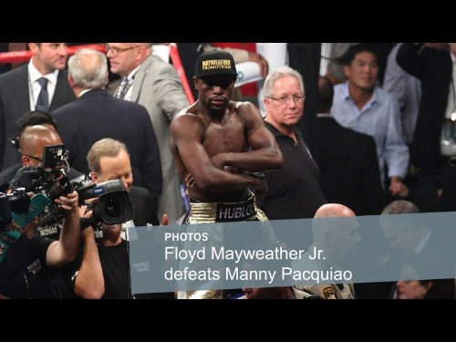Mayweather defeats Pacquiao by unanimous decision
