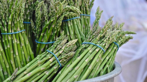 Asparagus is in season. We have recipes