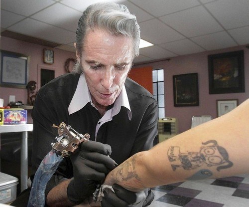 Famed tattoo artist Mark Mahoney is going strong on the Sunset Strip - Los Angeles Times