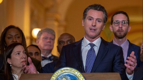 The rich buying names on college buildings ‘legal bribery,’ Gov. Gavin Newsom says
