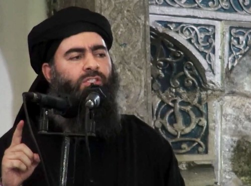 Iraqi authorities report IS leader wounded in airstrike