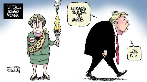 Quitting Paris pact, Trump abdicates leadership of the free world