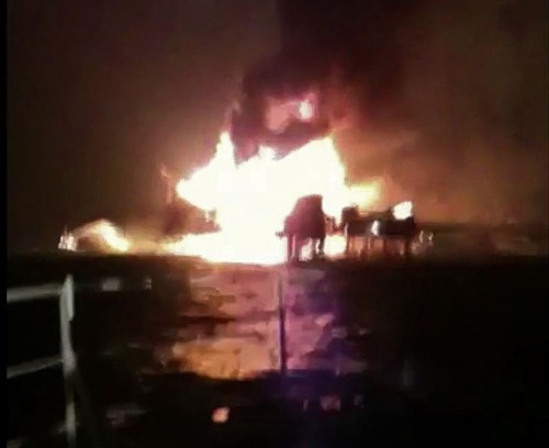 Oil rig fire in Gulf of Mexico kills at least four workers
