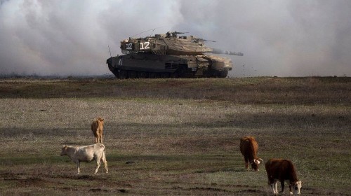 Israel didn't 'seize' the Golan Heights. It was won in a war for the country's survival
