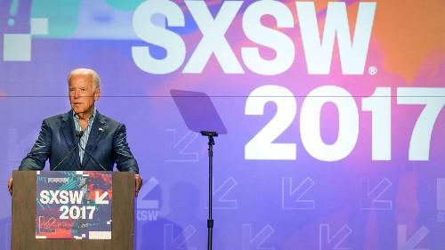 Joe Biden calls for SXSW tech innovators to join 'the only bipartisan thing left in America'