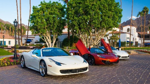 Floor it in a Ferrari with the Waldorf Astoria Driving Experience at La Quinta